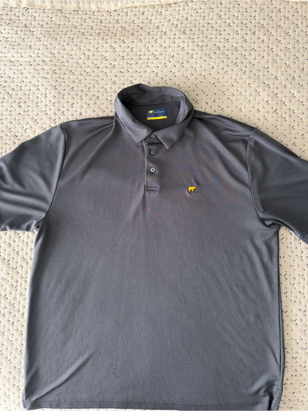 Jack Nicklaus Gray Performance Polo